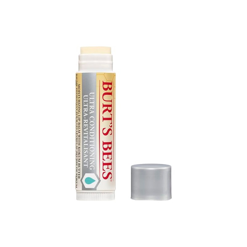 Burt's Bees Moisturising Lip Balm, 100% Natural Intensive Lip Care