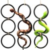 Adkoat 3PCS Snake Climbing Rings for Ball Python - Enrichment