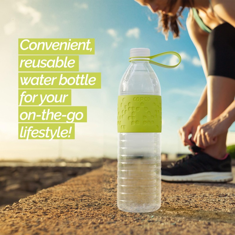 Copco Hydra 20 oz Tritan Water Bottle with Spill Resistant