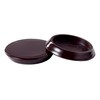 Scotch Adhesive Felt Pad Cups SP668-NA, Chair Leg Protectors for
