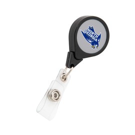 Desert Cactus University of North Georgia Retractable Badge Holder Gun ID Reel with Ticket Clip for Lanyard, Work, School & Office Access