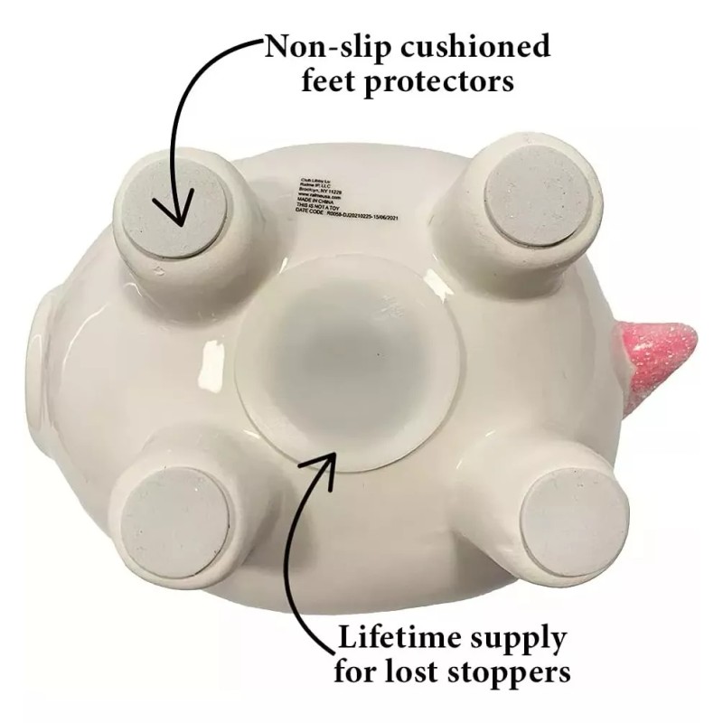 SFZ Alcancía De Ceramica Puerco Cerdo Unicornio