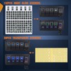 Nilight 4 Gang Rocker Switch Box 12V SPST ON Off