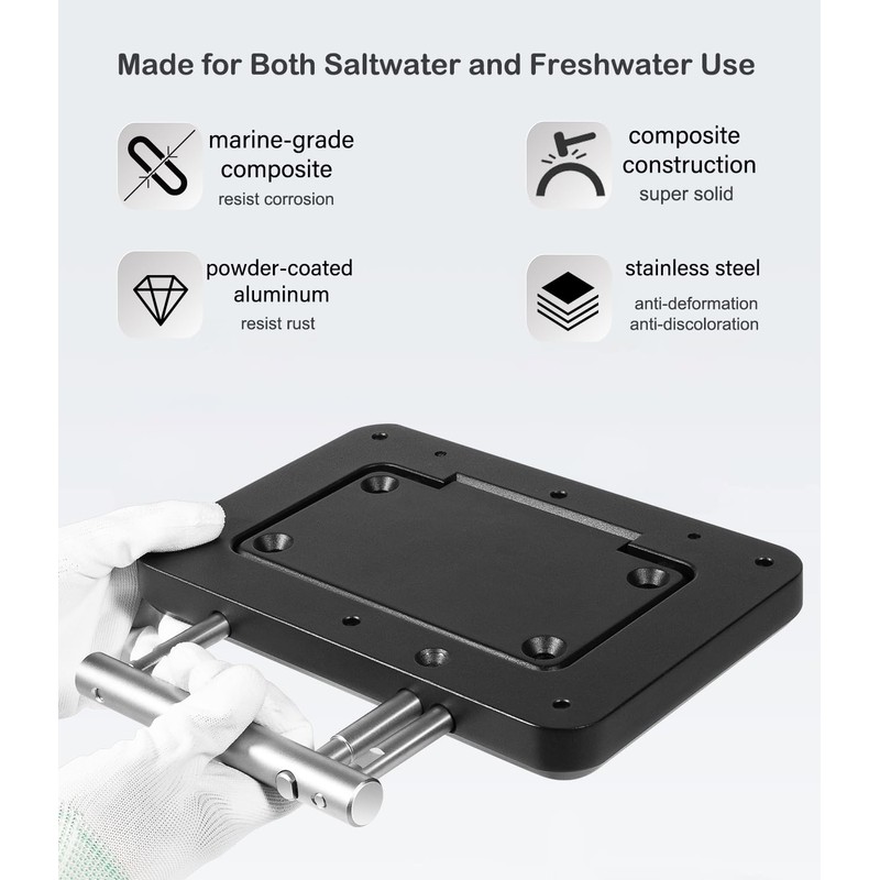 010-12832-60 Quick Release Bracket Plate Mount System Replacement for Garmin