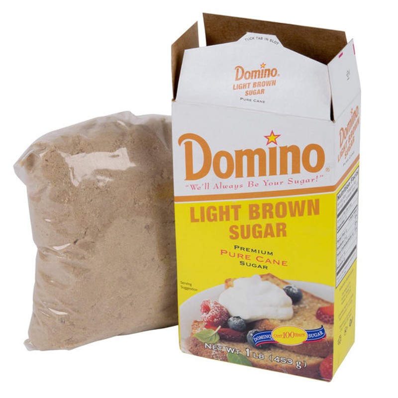 Domino Light Brown Sugar (1Lb /453 grams)