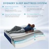 Dyonery 10 Inch Twin Mattress for Kids, Gel Infused Charcoal