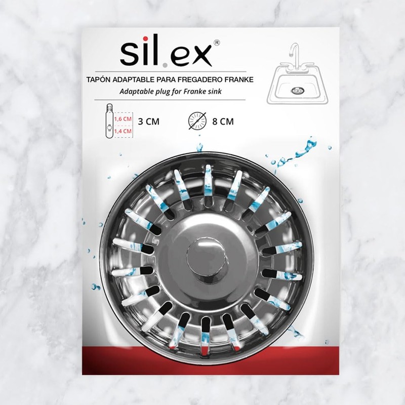 Anakel Home Kitchen Sink Plug Compatible with Franke Universal Strainer