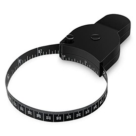 Cinta métrica corporal, Body Measuring Tape (Black), 1