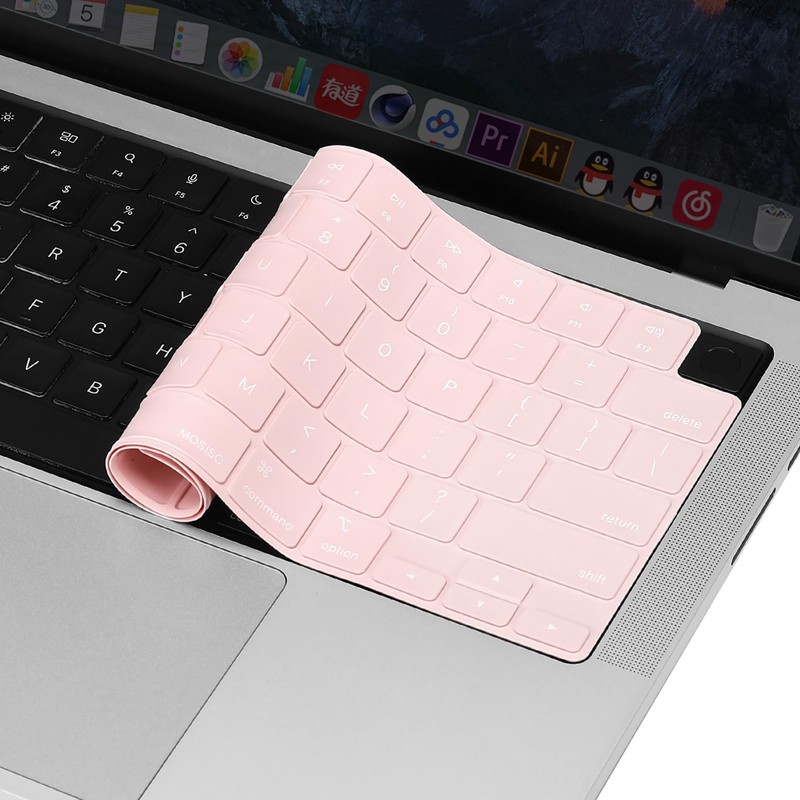 MOSISO Keyboard Cover with Solid Texture Compatible with MacBook Air