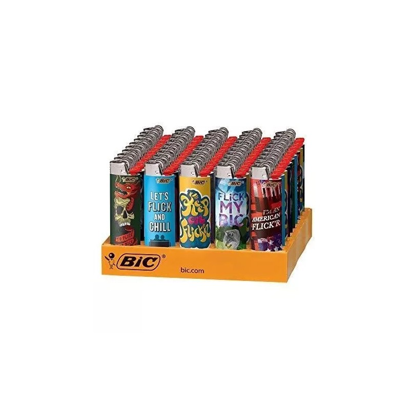 Bic Lighter Flick My Bic Lot of 8 Lighters Various