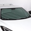 car-attention Windshield Sun Shade Visor US Flag UV Block Shield