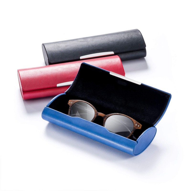 FEFI - Large Hard Case Glasses Case Colour with Chrome