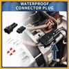 Partuto 2 Pin Waterproof Connector Plug, 2mm Series Male Female