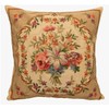 Yapatkwa Belgian Tapestry, Classic French Flower Bouquet, Blue, Decorative Woven