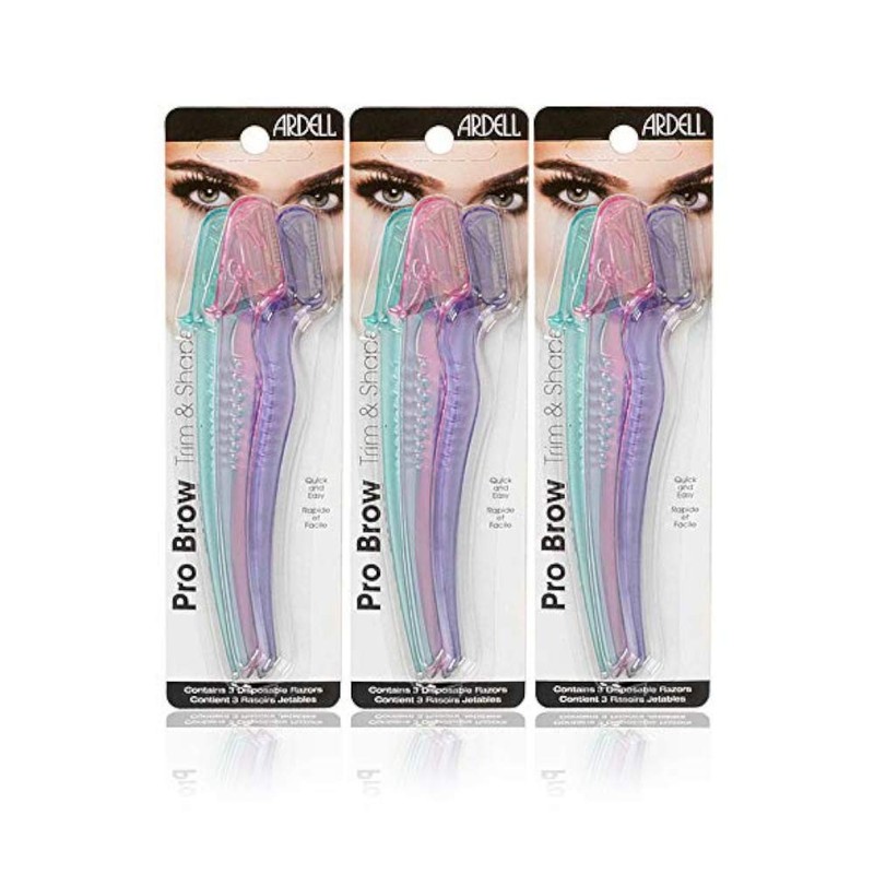 Ardell Eyebrows Trimmer and Shaper for Women, 3 count x