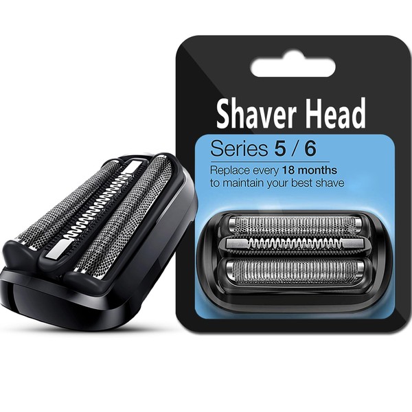 Series 5/6 Electric Shaver 53B Replacement Head for Braun Razors,Foil