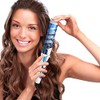 Professional Portable Hair Salon Spiral Curl Ceramic Curling Iron Hair Curler Waver Maker Curling Wand (Green)
