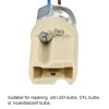 PATIKIL G9 Light Fixture Socket 100W Ceramic Base For Led