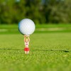 TOYMYTOY Golf Tee, Golf Tee, Standing, Non-Bend, Long Tee, Beginner,