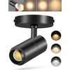 VANoopee 3-Color Zoomable Ceiling Spot Lights Indoor Flush Mount Adjustable