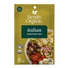 Simply Organic Mezcla de aderezo para ensalada, italiana, 0.70 oz