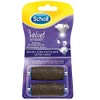 SCHOLL 2 x 2 rolls of replacement rollers with grit