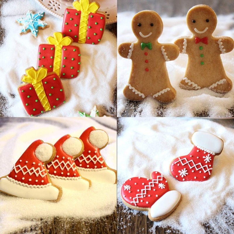 GWHOLE Cortadores de Galletas Navidad 20 Piezas de Acero Inoxidable
