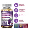 1200 MG Resveratrol – Maximum Strength Natural Anti-Aging Antioxidant |