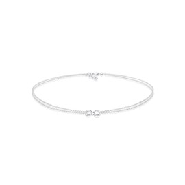 Elli Women's Infinity Symbol Trend Necklace in 925 Sterling Silver, Sterling Silver, No Gemstone