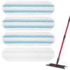 Pack of 4 Microfibre Mop Pads Replacement for H2Pro Floor