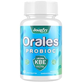 Joiavvy Oral Probioc 11 Billion CFUs for Oral Flora, 7-in-1 Probioc Lozenges, Quick Dissolving, Sugar-Free, Natural Mint Flavour (Pack of 60)
