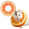 MeowMate Elizabeth Color Cat Small Dog Orange Pet Supplies, Anti-Scratch,