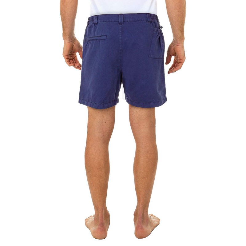 Beach Outfitters Men's Walking Cotton Shorts, Blue, 36