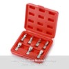 CASOMAN 7PCS 1/4" Drive Universal Flex Socket Set, SAE, 3/16"