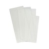 MITOB 50 Pack Clear PVC Sleeves Plastic Bookmark Holder 2.36x7.1