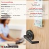 OAKMOORE Keyed Entry Commercial Door Handle | Heavy Duty Commercial