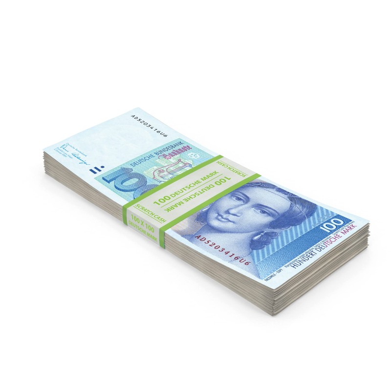 Scratch Cash Brands 100 x DM 100 Money to Play