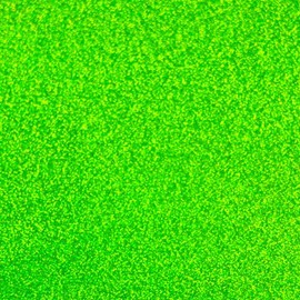 Holographic Glitter Self-Adhesive Craft Vinyl 12" x 3 Feet Roll (Deceit Glitter Neon Fluorescent Green)