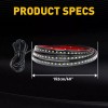Unbranded 2 X 60" Running Board LED Light Side Step