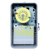 Intermatic T104P 24-Hour Mechanical Time Switch, 208-277 VAC, 60Hz, DPST,
