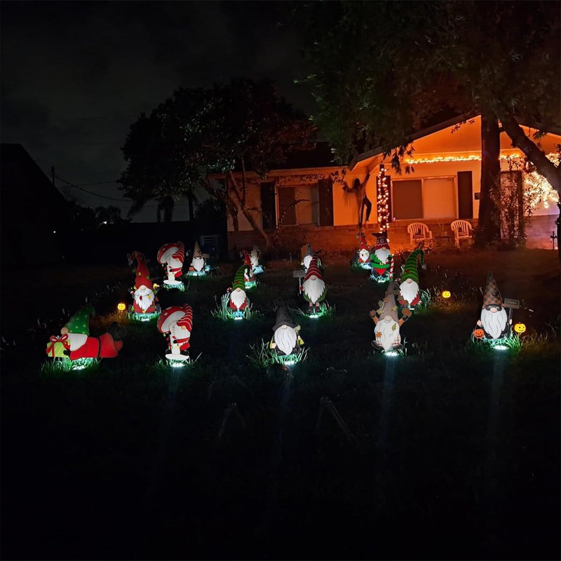 Torchtree 2023 Upgraded Solar Lights Outdoor Garden, 4 Pack Solar