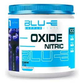 Óxido Nítrico Blu-e 500gr 100 Servicios Sabores Pre Entreno                                                                                           