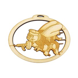 US NAVY Seabee Ornament - US Navy Ornaments - Navy Gifts - Military Gift