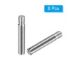 sourcing map 8Pcs M5 x 30mm Slotted Cylindrical Pin 304