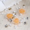 1 Box Champagne Rose Nail Art Charms Valentine's Day Resin