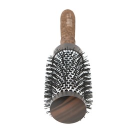 Ibiza Hair Ibiza Hair Ceramic Round Brush (CC4-63mm) | Carbon Fiber/Nylon Bristles with Ergonomic Cork Handle | Heat Resistant Ionic Design to Reduce Frizz & Static | Adds Body & Volume