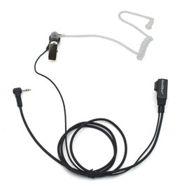 GoodQbuy 10 PCS Advanced Nipple Covert Acoustic Tube Bodyguard FBI Earpiece Headset Mic for Motorola Talkabout MD200TPR MH230R MR350R MS350R MT350R MG160A MH230TPR MS350R MJ270R1-pin