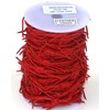Red Fake Barbed Wire, 3 Strand Braid of 1.8mm Round