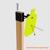 Highwild Target Stand System AR500 Steel Target Complete Kit -7"