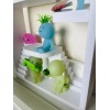 Smiski White Smiski House Display | Mini Figure Shelf Stand